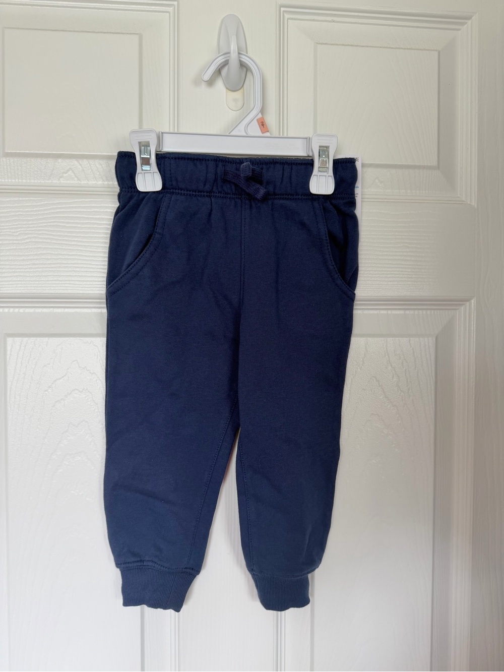 NWT Carter's Navy Blue Kids Jogger Pants with Drawstring size 2T